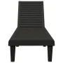 Tumbonas de polipropileno negro 2 unidades 155x58x83 cm de vidaXL, Tumbonas - Ref: Foro24-364148, Precio: 309,08 €, Descuento: %