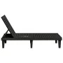 Tumbonas de polipropileno negro 2 unidades 155x58x83 cm de vidaXL, Tumbonas - Ref: Foro24-364148, Precio: 309,08 €, Descuento: %