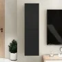 Mueble pared TV madera contrachapada negro 30,5x30x110 cm de vidaXL, Muebles TV - Ref: Foro24-803364, Precio: 68,38 €, Descue...