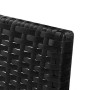 Set aus Gartenmöbeln und Kissen 3-teilig synthetisches Rattan schwarz von vidaXL, Gartensets - Ref: Foro24-41382, Preis: 327,...