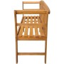 Gartenbank mit Kissen aus massivem Akazienholz 157 cm von vidaXL, Gartenbänke - Ref: Foro24-3064290, Preis: 190,66 €, Rabatt: %