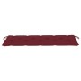 Garden bench with cushion solid acacia wood 157 cm by vidaXL, garden benches - Ref: Foro24-3064290, Price: 190,66 €, Discount: %