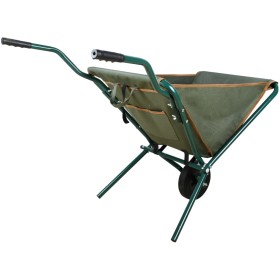 Esschert Design Carretilla plegable verde GT138