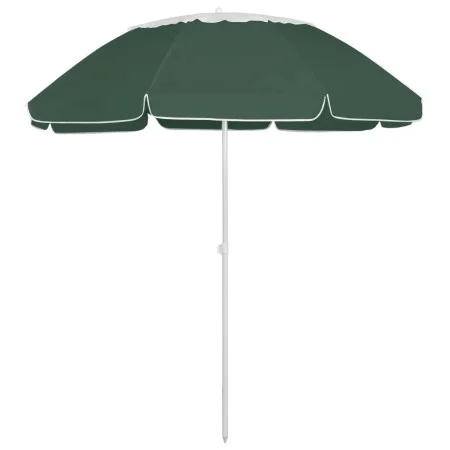 Sombrilla de playa verde 300 cm de vidaXL, Sombrillas - Ref: Foro24-314717, Precio: 39,55 €, Descuento: %