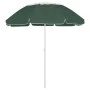 Sombrilla de playa verde 300 cm de vidaXL, Sombrillas - Ref: Foro24-314717, Precio: 39,55 €, Descuento: %
