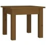 Massiver Couchtisch aus honigbraunem Kiefernholz, 35 x 35 x 30 cm von vidaXL, Couchtisch - Ref: Foro24-814222, Preis: 34,46 €...
