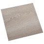 Lamas para suelo autoadhesivas 55 piezas PVC 5,11 m² gris taupe de vidaXL, Suelos y moquetas - Ref: Foro24-324648, Precio: 69...