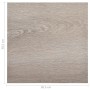 Selbstklebende Bodendielen 55 Stück PVC 5,11 m² grau taupe von vidaXL, Böden und Teppiche - Ref: Foro24-324648, Preis: 69,67 ...