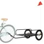 Remolque para bicicletas hierro negro 135x70x37 cm de vidaXL, Remolques para bicicletas - Ref: Foro24-94203, Precio: 82,80 €,...
