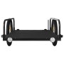 Remolque para bicicletas hierro negro 135x70x37 cm de vidaXL, Remolques para bicicletas - Ref: Foro24-94203, Precio: 86,49 €,...