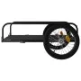 Remolque para bicicletas hierro negro 135x70x37 cm de vidaXL, Remolques para bicicletas - Ref: Foro24-94203, Precio: 82,80 €,...
