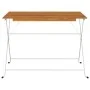 Klappbarer Couchtisch aus Akazienholz und Stahl, 100 x 54 x 71 cm von vidaXL, Gartentische - Ref: Foro24-319976, Preis: 86,62...