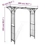 Gartenbogen 200x52x204 cm von vidaXL, Pergolen, Bögen und Gartenspaliere - Ref: Foro24-40778, Preis: 84,28 €, Rabatt: %