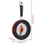 325164 Wall Clock with Fried Egg Pan Design 18,8 cm