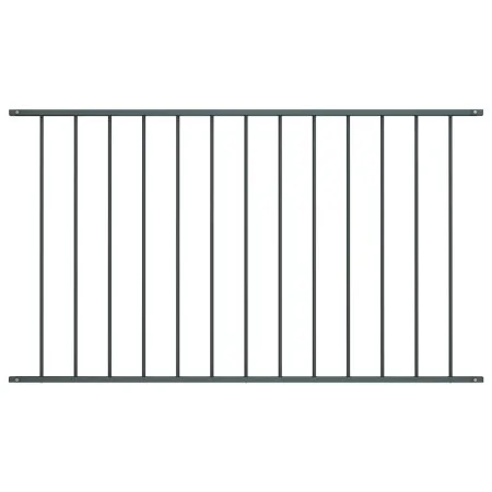 Panel de valla acero recubrimiento polvo gris antracita 1,7x1 m by vidaXL, fence panels - Ref: Foro24-145222, Price: 46,73 €,...