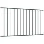 Panel de valla acero recubrimiento polvo gris antracita 1,7x1 m by vidaXL, fence panels - Ref: Foro24-145222, Price: 46,73 €,...