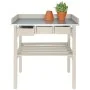 Esschert Design Weiße Gartenwerkbank CF29W von Esschert Design, Gartentische - Ref: Foro24-404624, Preis: 158,04 €, Rabatt: %