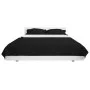 Double-sided quilted bedspread 230x260 cm black and white by vidaXL, Bedspreads and duvets - Ref: Foro24-132970, Price: 27,56...