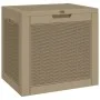 Garten-Aufbewahrungsbox PP hellbraun 55,5x43x53 cm von vidaXL, Aufbewahrungsboxen für den Außenbereich - Ref: Foro24-364179, ...