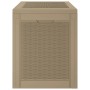 Garden storage box PP light brown 55.5x43x53 cm by vidaXL, Outdoor storage boxes - Ref: Foro24-364179, Price: 78,07 €, Discou...