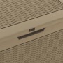 Garden storage box PP light brown 55.5x43x53 cm by vidaXL, Outdoor storage boxes - Ref: Foro24-364179, Price: 78,07 €, Discou...