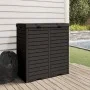 Outdoor black polypropylene trash can 78x41x86 cm by vidaXL, Garbage cans and trash cans - Ref: Foro24-364173, Price: 257,35 ...