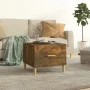 Couchtisch aus geräuchertem Eichensperrholz, 50 x 50 x 40 cm von vidaXL, Couchtisch - Ref: Foro24-817531, Preis: 36,08 €, Rab...