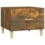 Couchtisch aus geräuchertem Eichensperrholz, 50 x 50 x 40 cm von vidaXL, Couchtisch - Ref: Foro24-817531, Preis: 36,08 €, Rab...