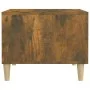 Couchtisch aus geräuchertem Eichensperrholz, 50 x 50 x 40 cm von vidaXL, Couchtisch - Ref: Foro24-817531, Preis: 36,08 €, Rab...