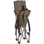 Folding beach chairs 2 units gray taupe fabric by vidaXL, Garden chairs - Ref: Foro24-312492, Price: 68,28 €, Discount: %