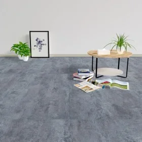 Self-adhesive PVC floor tiles in gray marble, 5.11 m² by vidaXL, Floors and carpets - Ref: Foro24-146237, Price: 61,72 €, Dis...