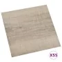 Lamas para suelo autoadhesivas 55 piezas PVC 5,11 m² gris taupe de vidaXL, Suelos y moquetas - Ref: Foro24-324650, Precio: 73...