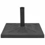 Black square resin umbrella base 19 kg by vidaXL, Umbrella bases - Ref: Foro24-43659, Price: 62,19 €, Discount: %