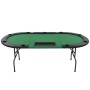 3-Part Folding Poker Board 9 Players Green Oval by vidaXL, Game and poker tables - Ref: Foro24-80210, Price: 218,62 €, Discou...