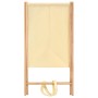 Wäschekorb aus Zedernholz und beigem Stoff 42x41x64 cm von vidaXL, Wäschekörbe - Ref: Foro24-246440, Preis: 36,26 €, Rabatt: %
