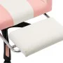 Gaming-Stuhl mit Fußstütze aus rosa und weißem Kunstleder von vidaXL, Bürostühle - Ref: Foro24-287994, Preis: 148,50 €, Rabat...