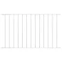 Zaunelement aus weiß pulverbeschichtetem Stahl, 1,7 x 1,25 m von vidaXL, Zaunpaneele - Ref: Foro24-145226, Preis: 50,46 €, Ra...