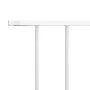 Zaunelement aus weiß pulverbeschichtetem Stahl, 1,7 x 1,25 m von vidaXL, Zaunpaneele - Ref: Foro24-145226, Preis: 50,46 €, Ra...