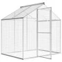 Aluminium-Vogelhaus für den Außenbereich, 178 x 122 x 194 cm von vidaXL, Käfige und Lebensräume für Kleintiere - Ref: Foro24-...