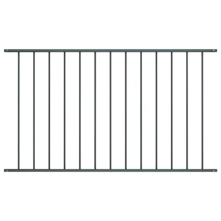 Panel valla acero recubrimiento polvo gris antracita 1,7x1,25m de vidaXL, Paneles de vallas - Ref: Foro24-145223, Precio: 48,...