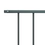 Anthracite gray powder coated steel fence panel 1.7x1.25m by vidaXL, fence panels - Ref: Foro24-145223, Price: 53,42 €, Disco...