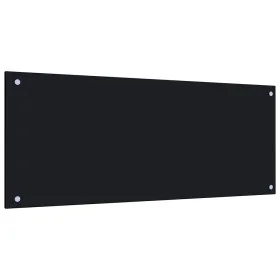 Küchenspritzschutz aus schwarzem Hartglas 100x40 cm von vidaXL, Küchengeräte und Utensilien - Ref: Foro24-249490, Preis: 41,9...
