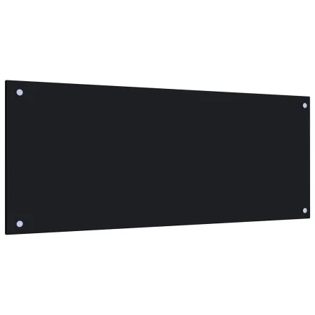 Küchenspritzschutz aus schwarzem Hartglas 100x40 cm von vidaXL, Küchengeräte und Utensilien - Ref: Foro24-249490, Preis: 45,1...