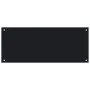 Protección salpicaduras cocina vidrio templado negro 100x40 cm de vidaXL, Herramientas y utensilios de cocina - Ref: Foro24-2...