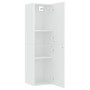Weißer TV-Schrank aus Sperrholz, 30,5 x 30 x 110 cm von vidaXL, TV-Möbel - Ref: Foro24-803362, Preis: 62,96 €, Rabatt: %
