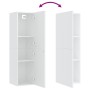 Weißer TV-Schrank aus Sperrholz, 30,5 x 30 x 110 cm von vidaXL, TV-Möbel - Ref: Foro24-803362, Preis: 62,96 €, Rabatt: %