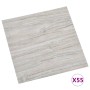 Self-adhesive PVC floor tiles, 55 units, light gray, 5.11 m² by vidaXL, Floors and carpets - Ref: Foro24-324661, Price: 80,80...