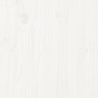 Estructura de cama de madera maciza blanca 135x190 cm de vidaXL, Camas y somieres - Ref: Foro24-810471, Precio: 132,60 €, Des...