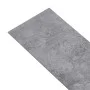 Zementgraue selbstklebende PVC-Bodendielen 4,46 m² 3 mm von vidaXL, Böden und Teppiche - Ref: Foro24-146574, Preis: 90,35 €, ...