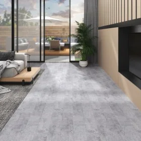 Non-self-adhesive floor planks PVC cement gray 5.26 m² 2 mm by vidaXL, Floors and carpets - Ref: Foro24-146566, Price: 77,28 ...